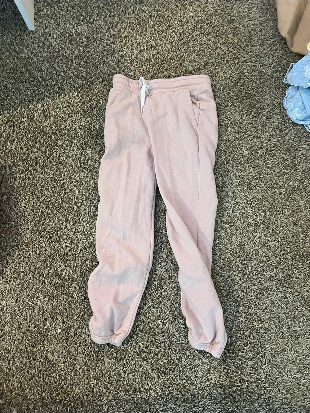 Old Navy Light Pink Kids Jogger Sweatpants with Drawstring